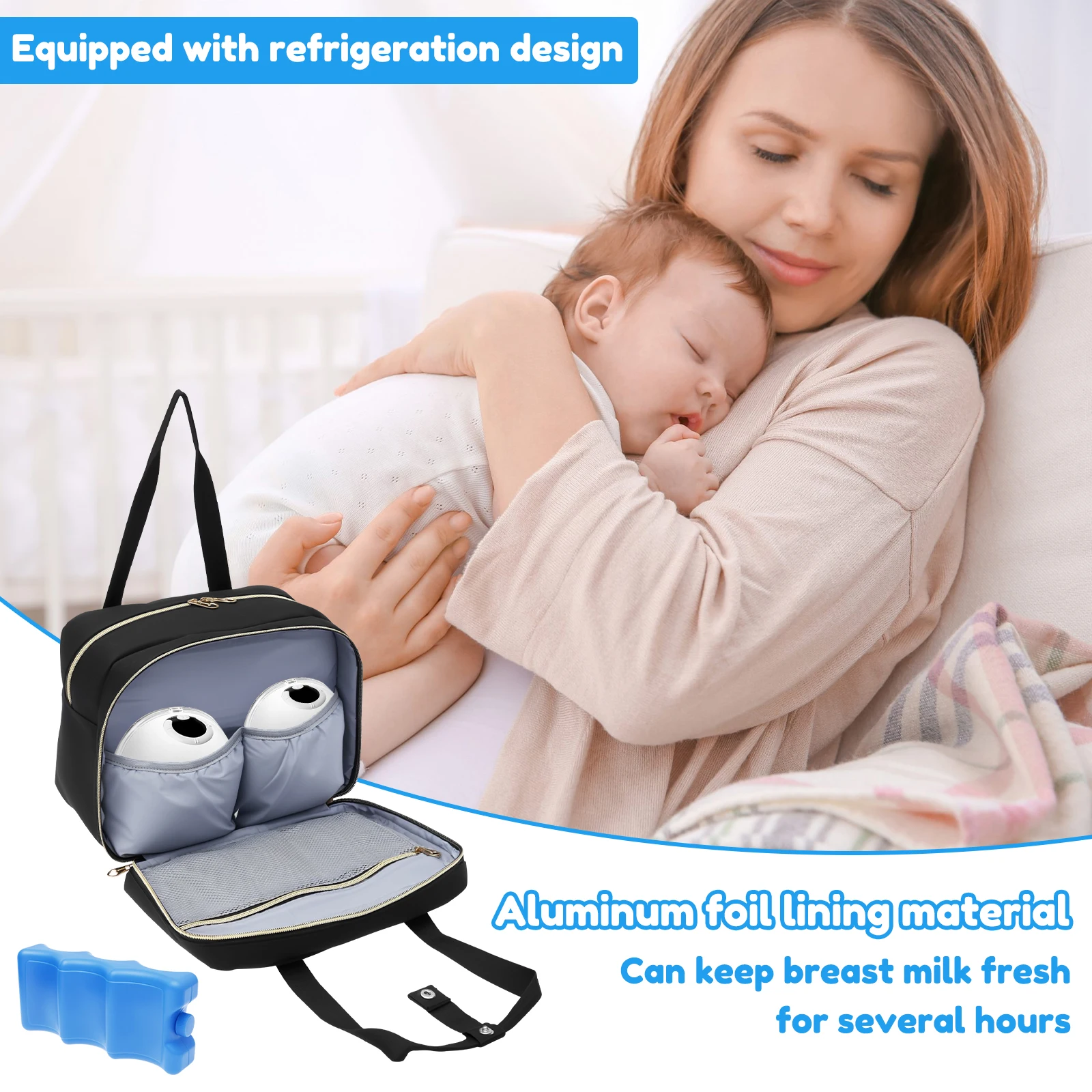 Breast Pump Storage Bag with I - Food Storage 1 Year avis et prix