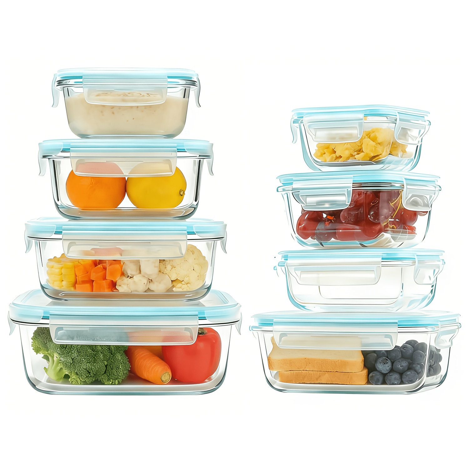Premium Glass Food Storage Con - Food Storage Glass Box avis et prix