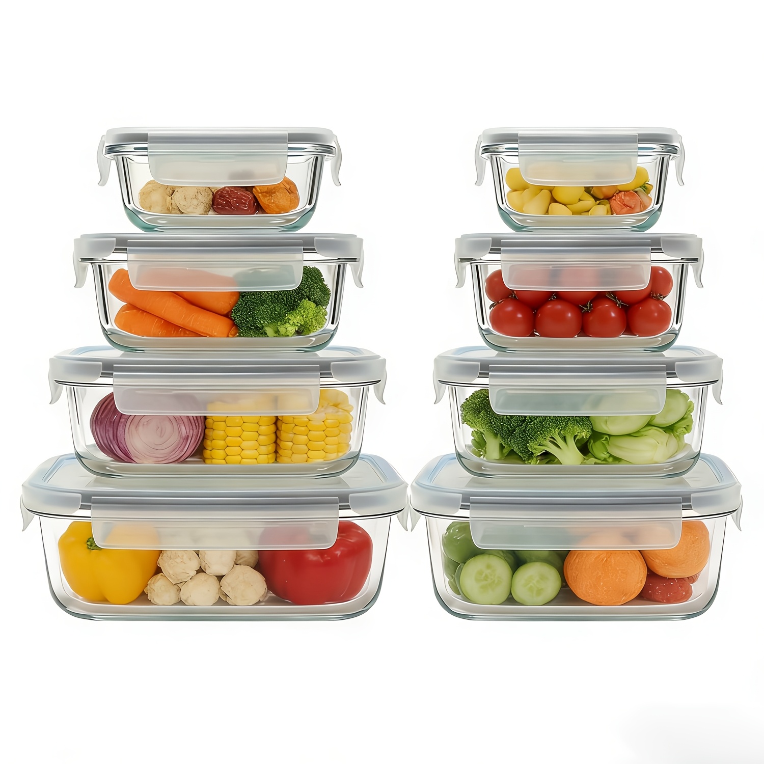 Premium Glass Food Storage Con - Food Storage Glass Box avis et prix