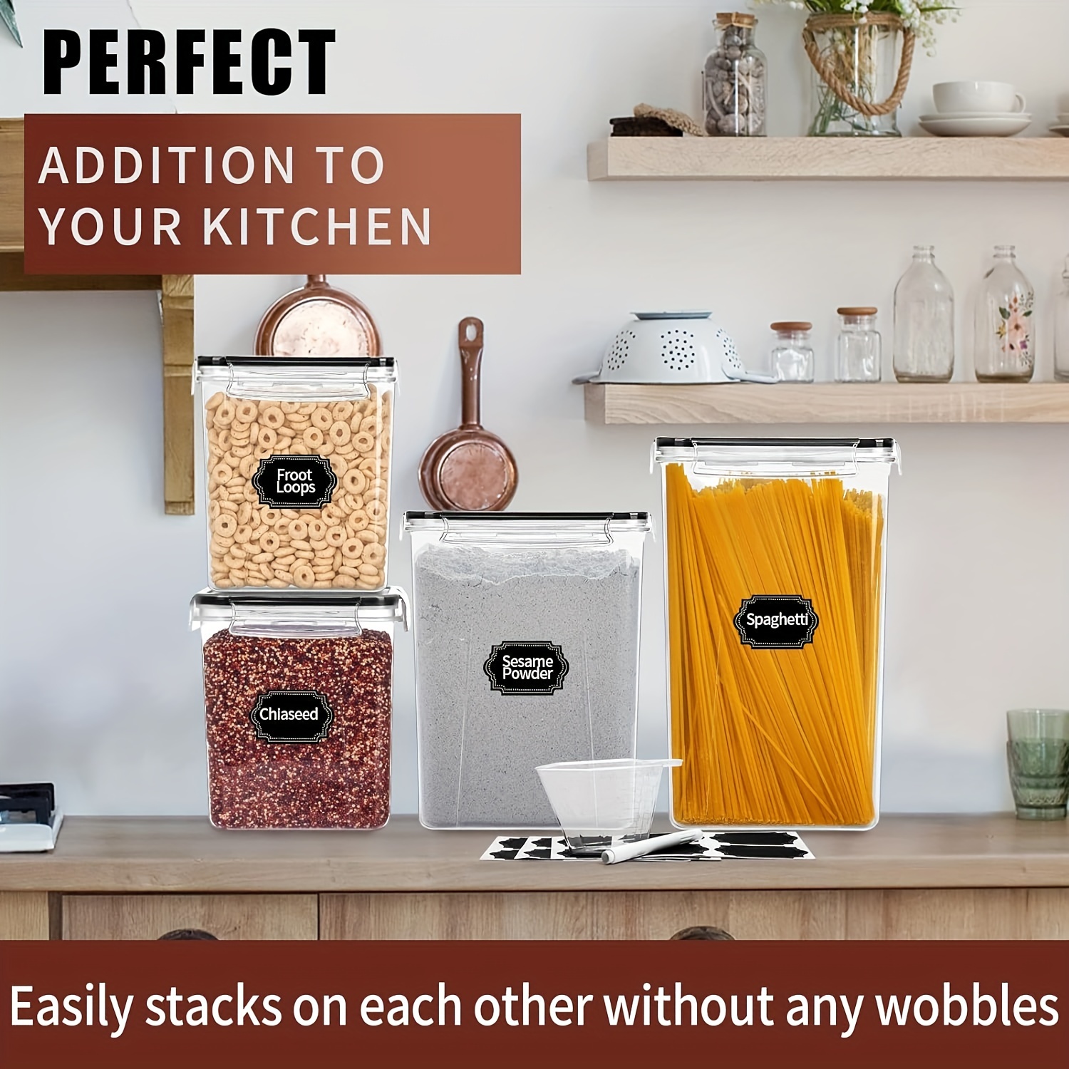 Airtight Food Storage Containe - Food Storage Without Pantry avis et prix