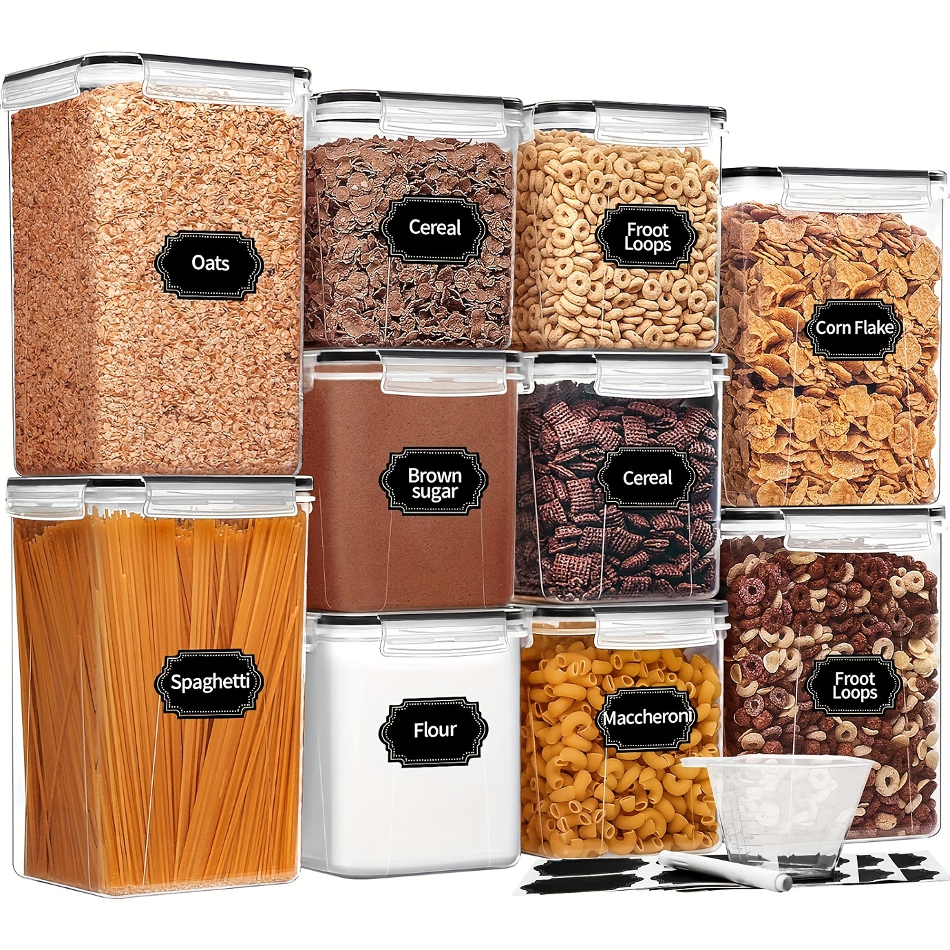 Airtight Food Storage Containe - Food Storage Without Pantry avis et prix