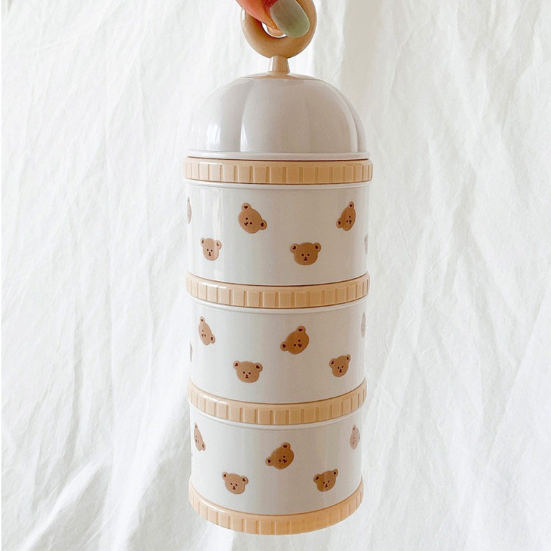 Cute Bear Milk Powder Box Baby - Food Storage Baby avis et prix