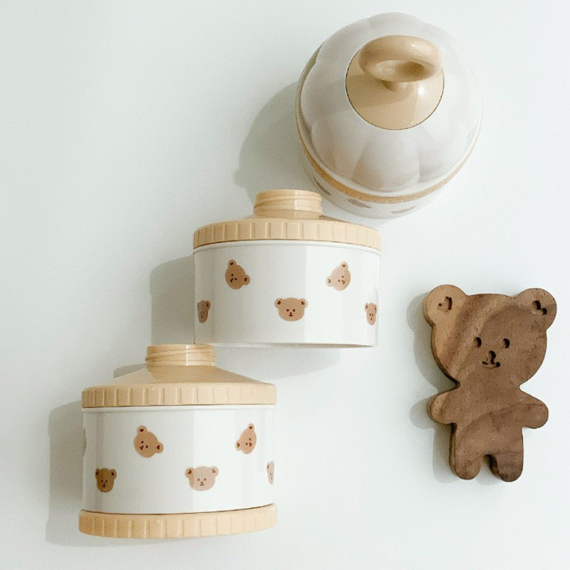 Cute Bear Milk Powder Box Baby - Food Storage Baby avis et prix