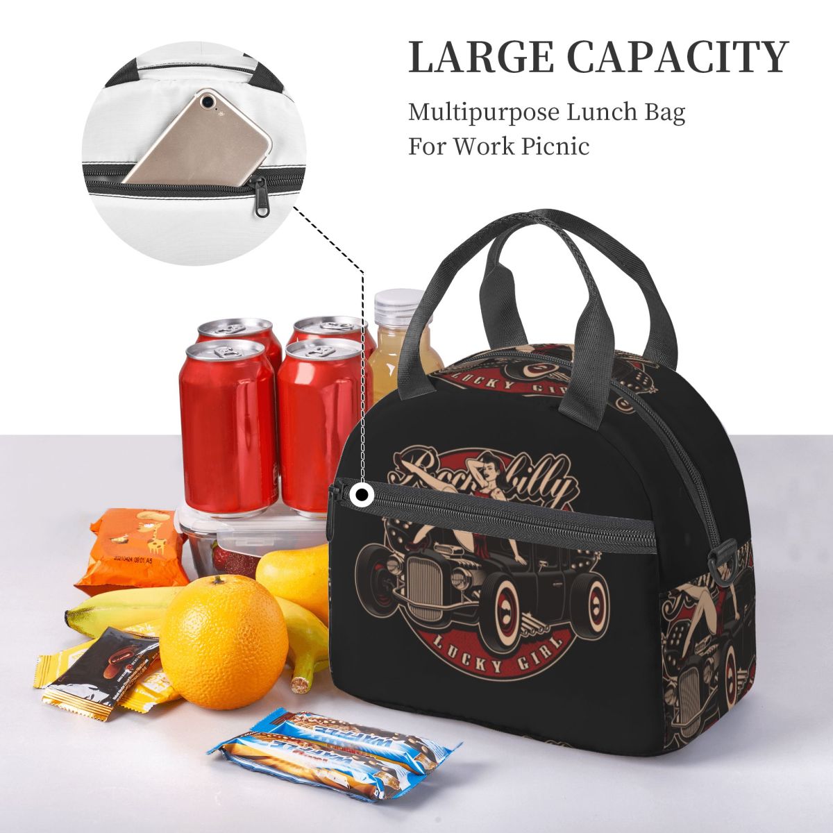 Rockabilly Hot Rod Pin Up Insu - Food Storage Hot Box avis et prix