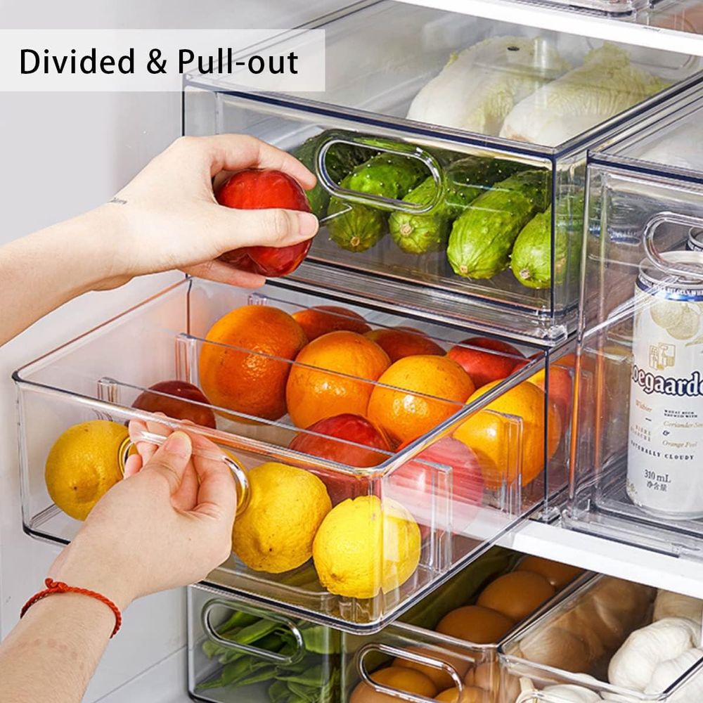 Clear Ridge Pull Out Stackable - Food Storage Without Pantry avis et prix