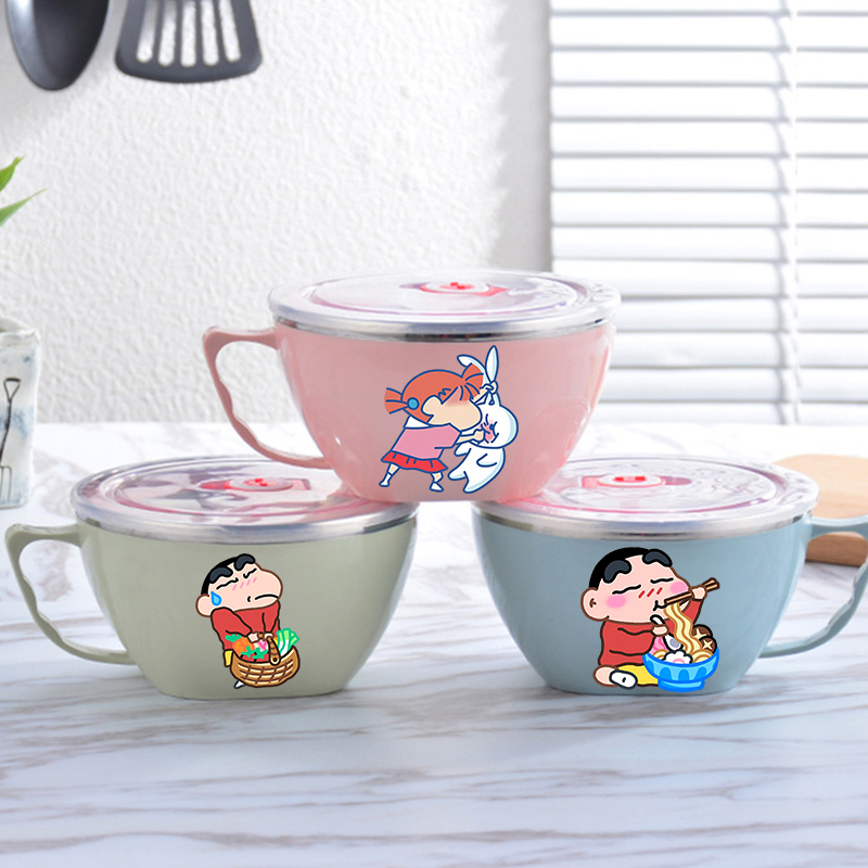 Crayon Shin-chan Noodle Bowl L - Food Storage Box Large avis et prix