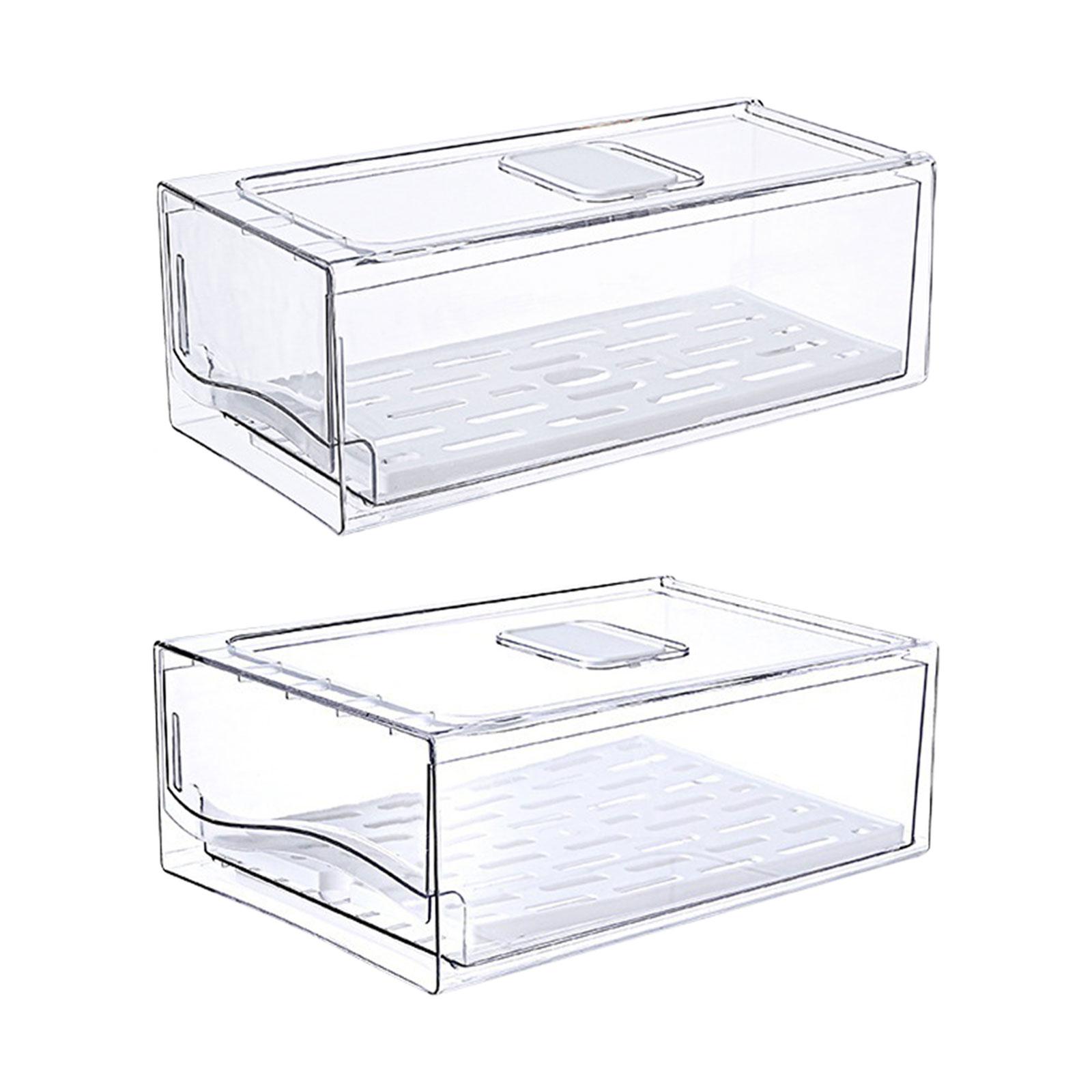 Fridge Drawer Bins Pantry Orga - Food Storage Without Pantry avis et prix