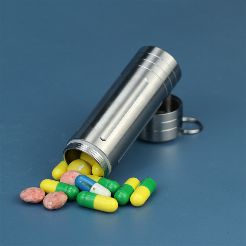 Ultra-Sealed Titanium Pill Cas - Food Storage Emergency avis et prix