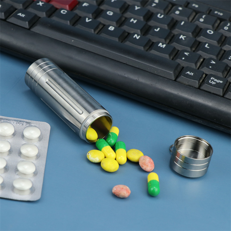 Ultra-Sealed Titanium Pill Cas - Food Storage Emergency avis et prix