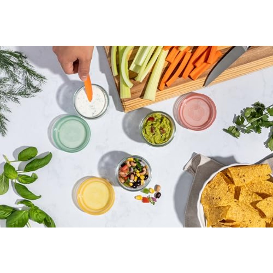 Color Lock Glass Meal Prep Set - Food Storage Meals avis et prix