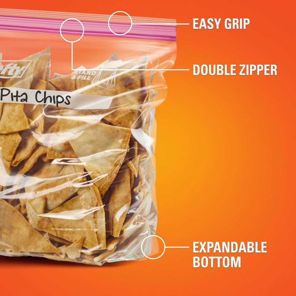 Press to Close Plastic Bags Ga - Food Storage Reusable Bags avis et prix