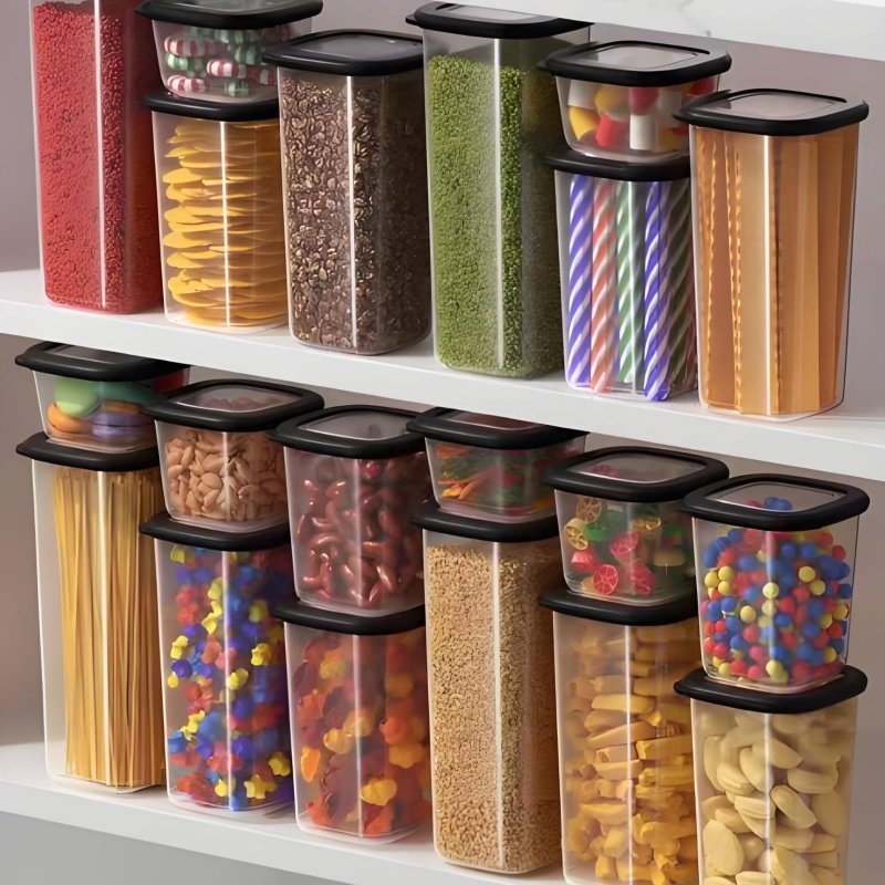 6 Pieces Airtight Food Storage - Food Storage In Pantry avis et prix