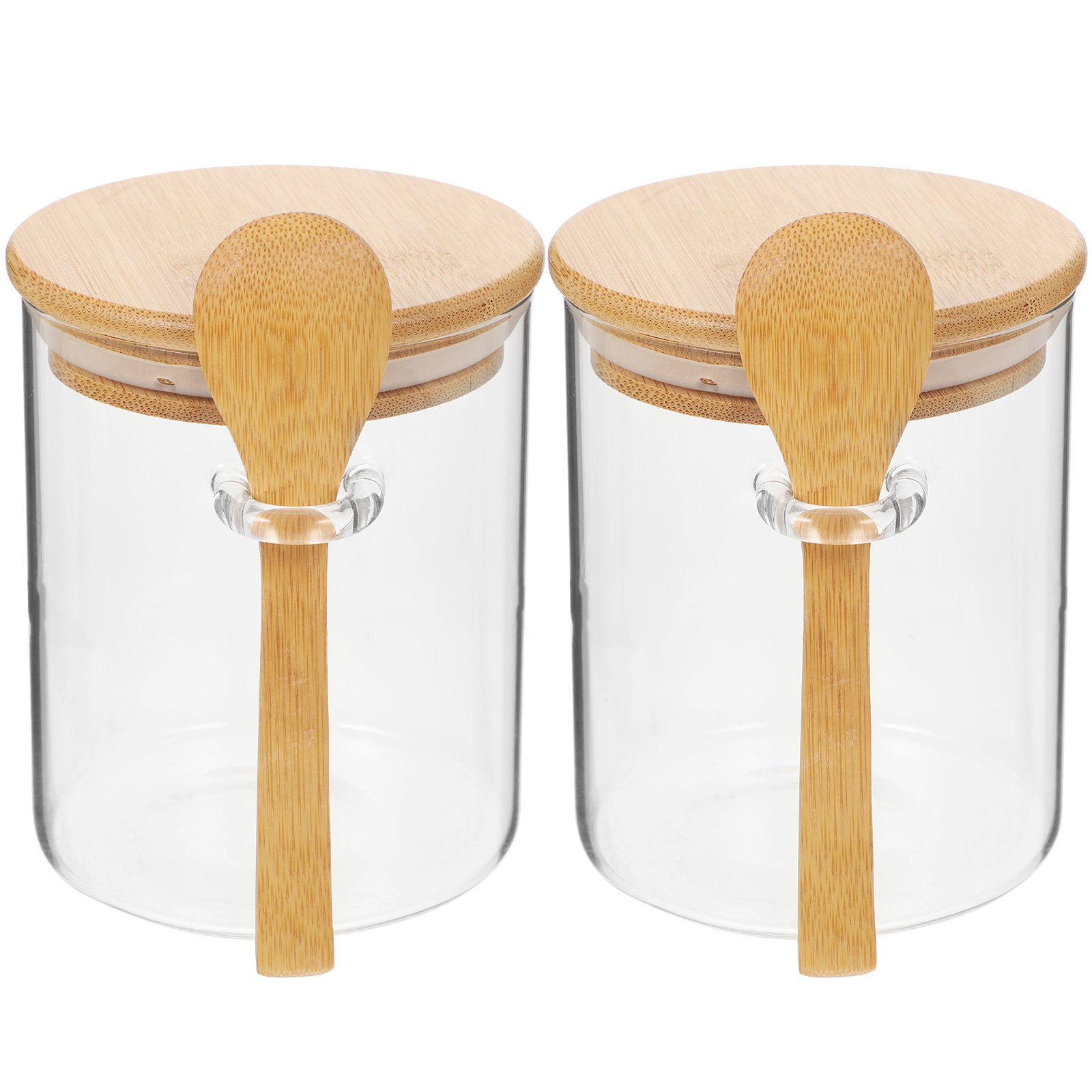 2 Pcs Flour Sugar Storage Cont - Food Storage Jars avis et prix