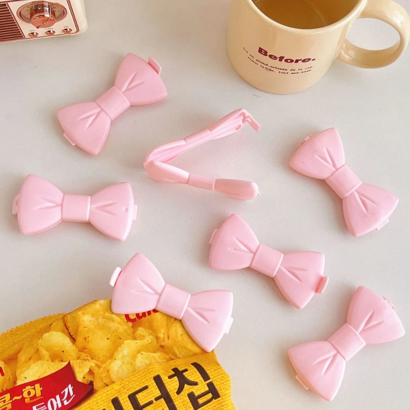 5PCS Kawaii Food Sealing Clip  - Food Storage Reusable Bags avis et prix