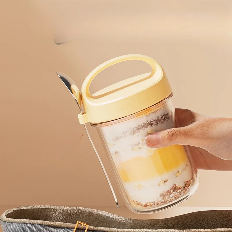 430ML New Breakfast Cups Oatme - Food Storage Glass Box avis et prix