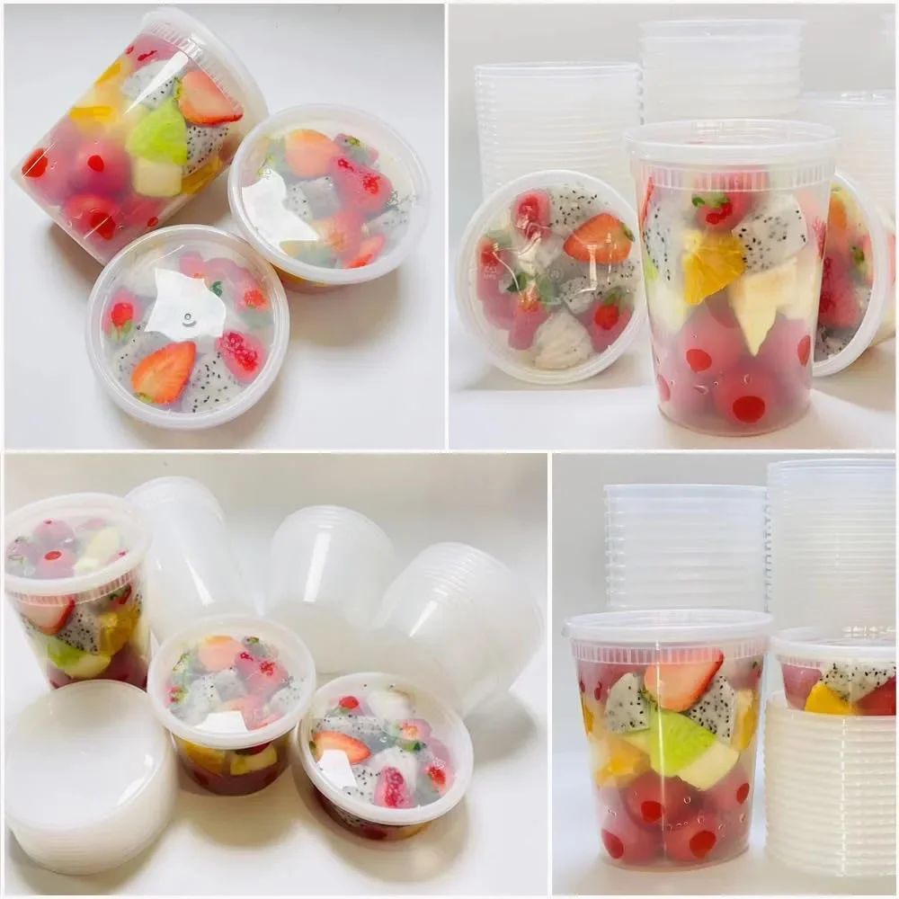 24pcs Deli Food Storage Contai - Food Storage Bowls avis et prix