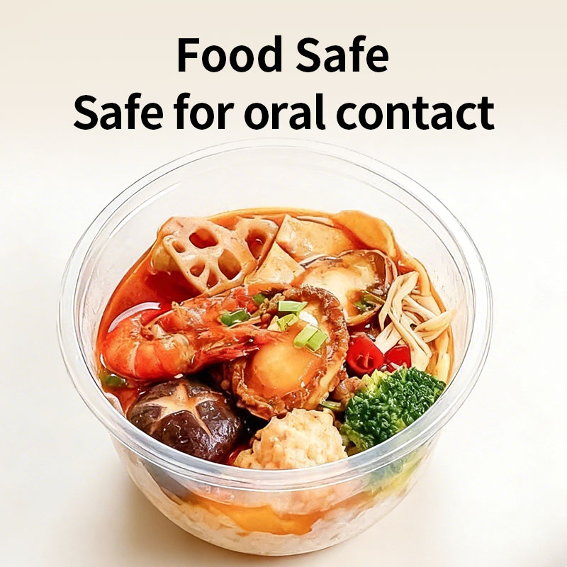 Disposable Plastic Bowls Trans - Food Storage Meals avis et prix