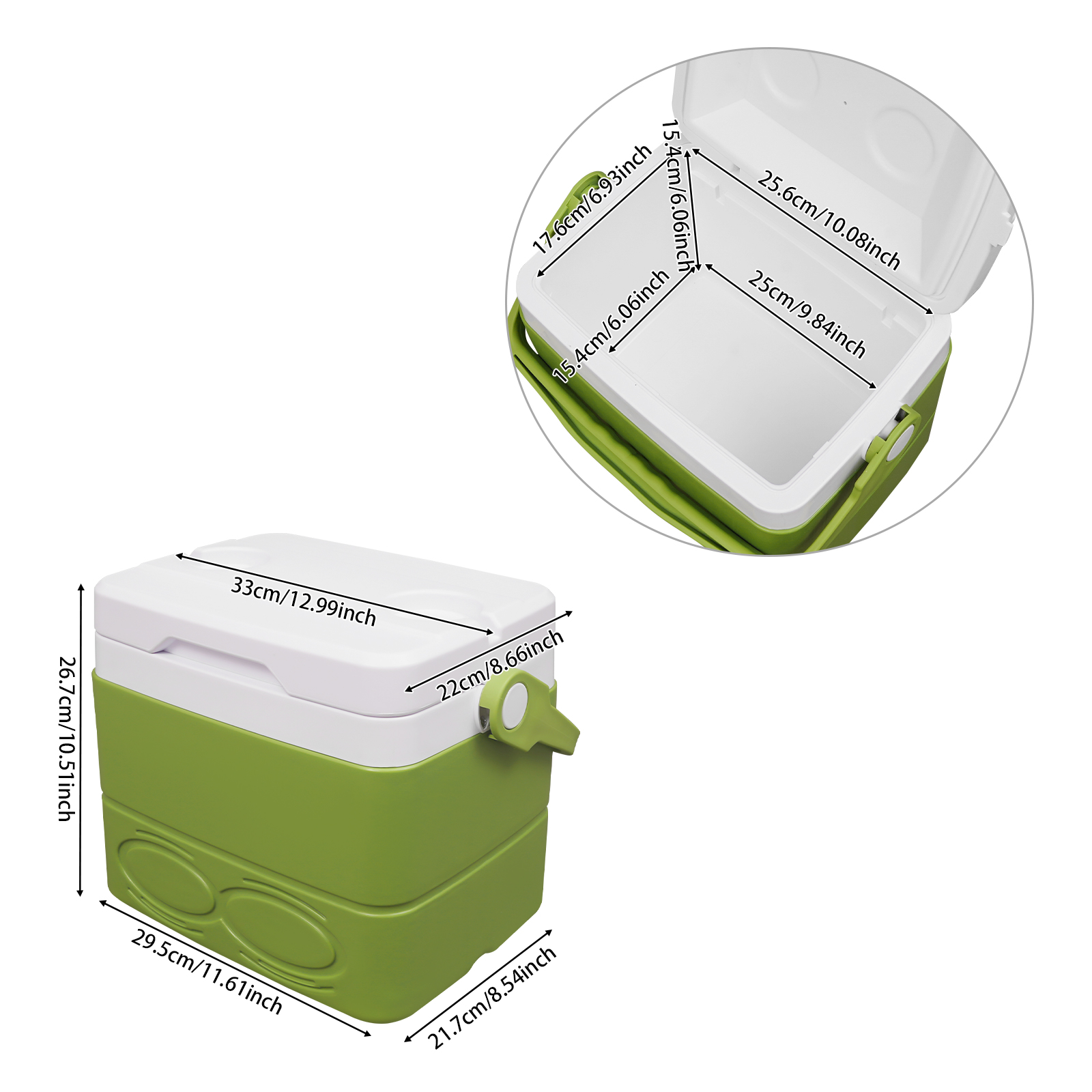 Camping Cooler, Ice Cooler Box - Food Storage Lock Box avis et prix