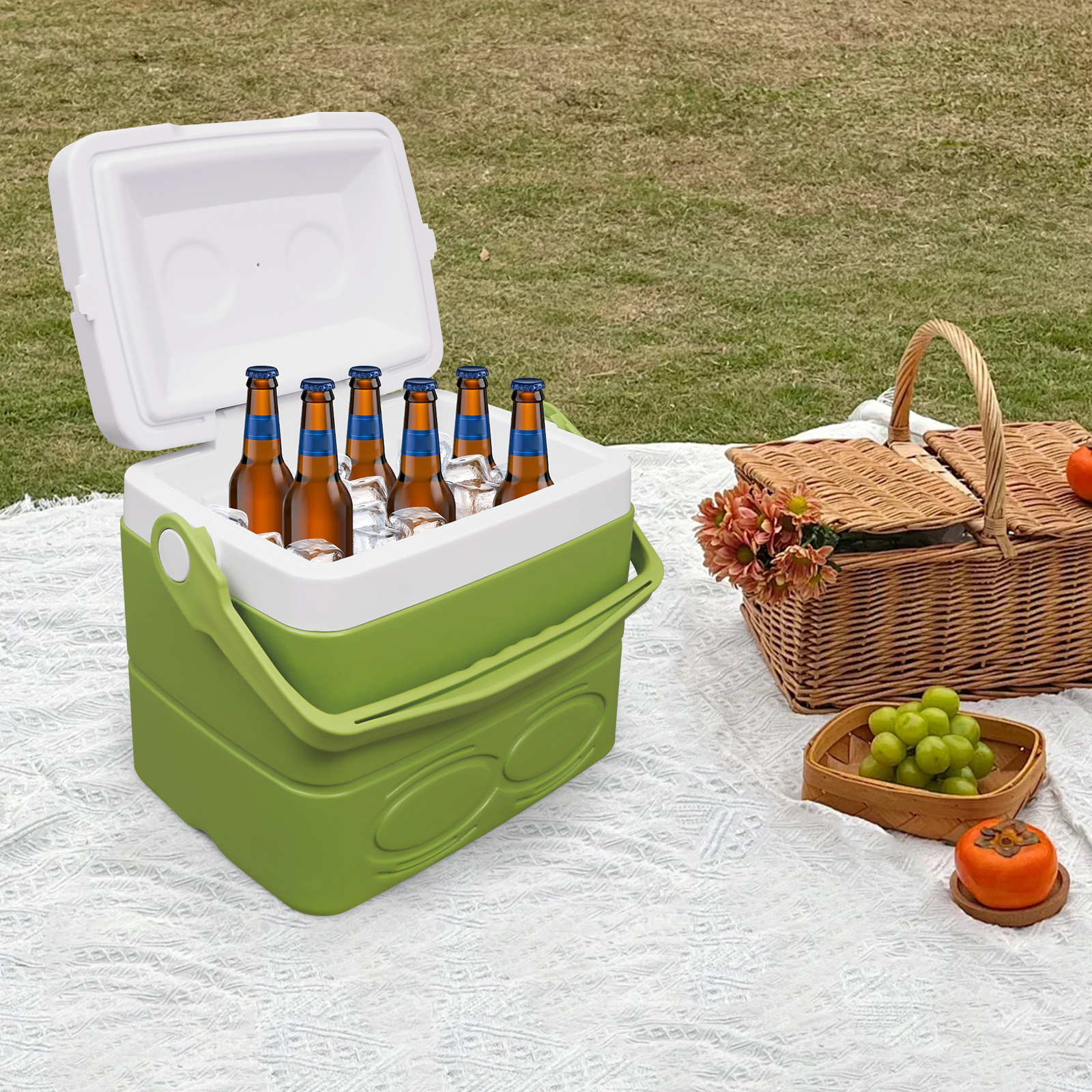 Camping Cooler, Ice Cooler Box - Food Storage Lock Box avis et prix