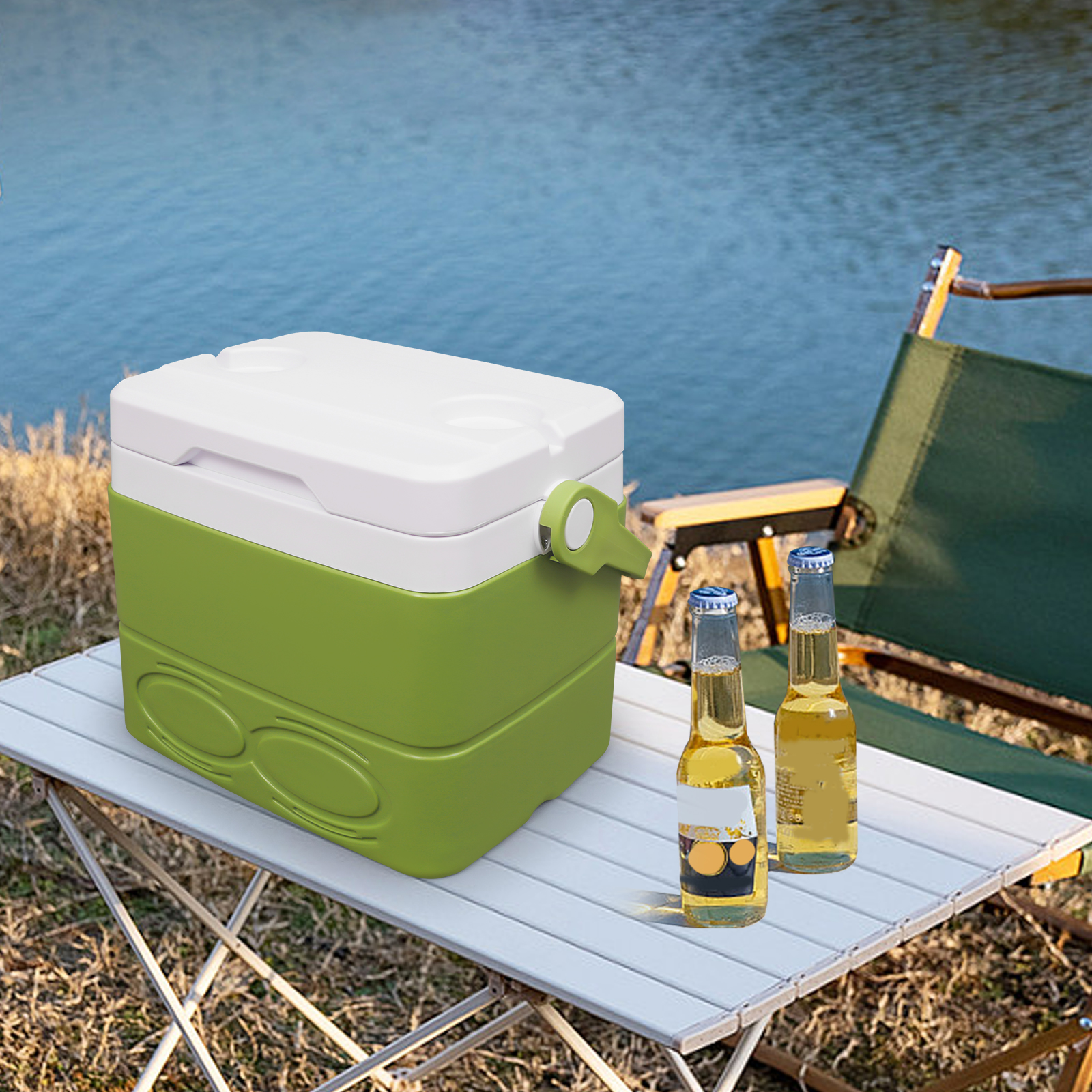 Camping Cooler, Ice Cooler Box - Food Storage Lock Box avis et prix
