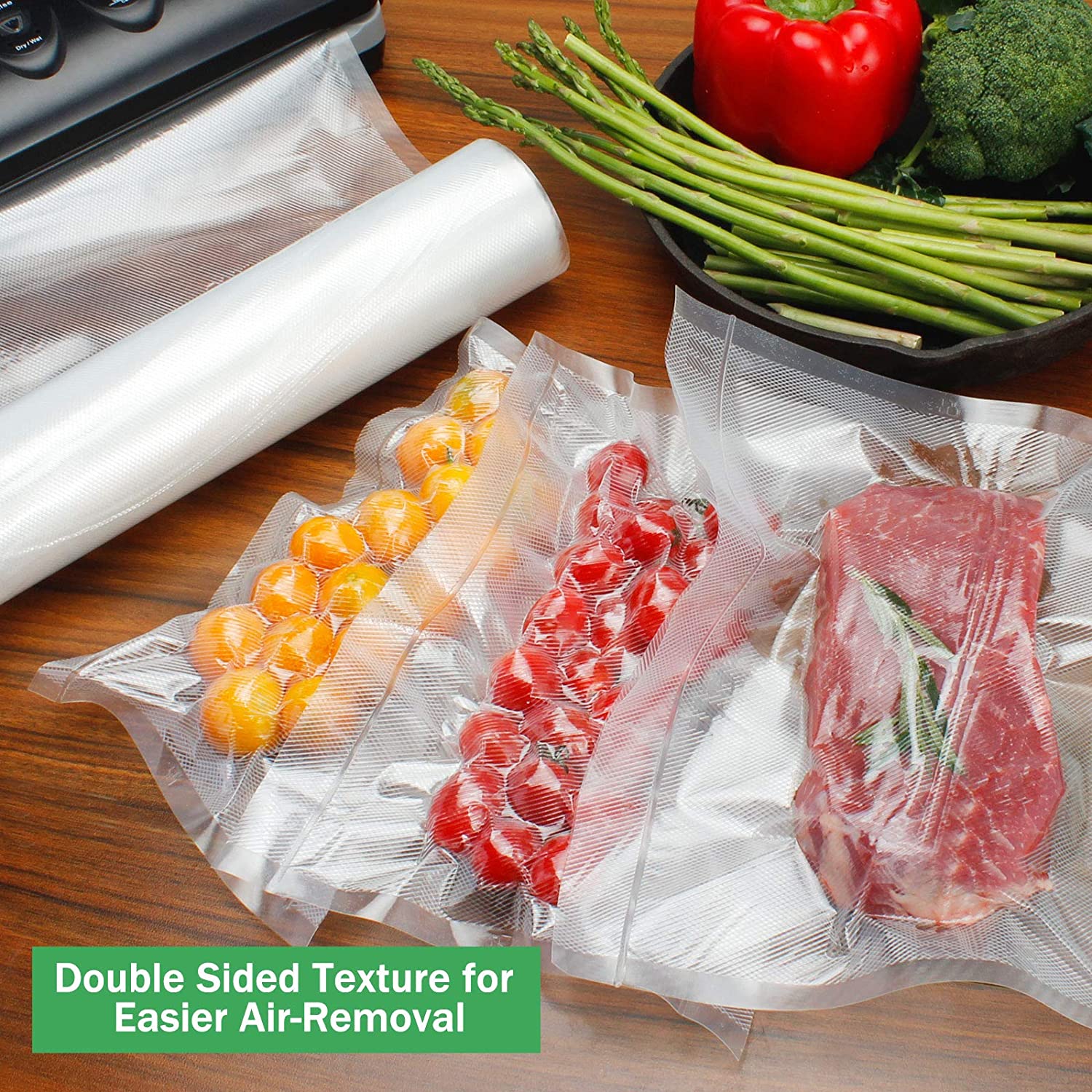 Vacuum bags for food Vacuum Se - Food Storage Vacuum Seal Bags avis et prix