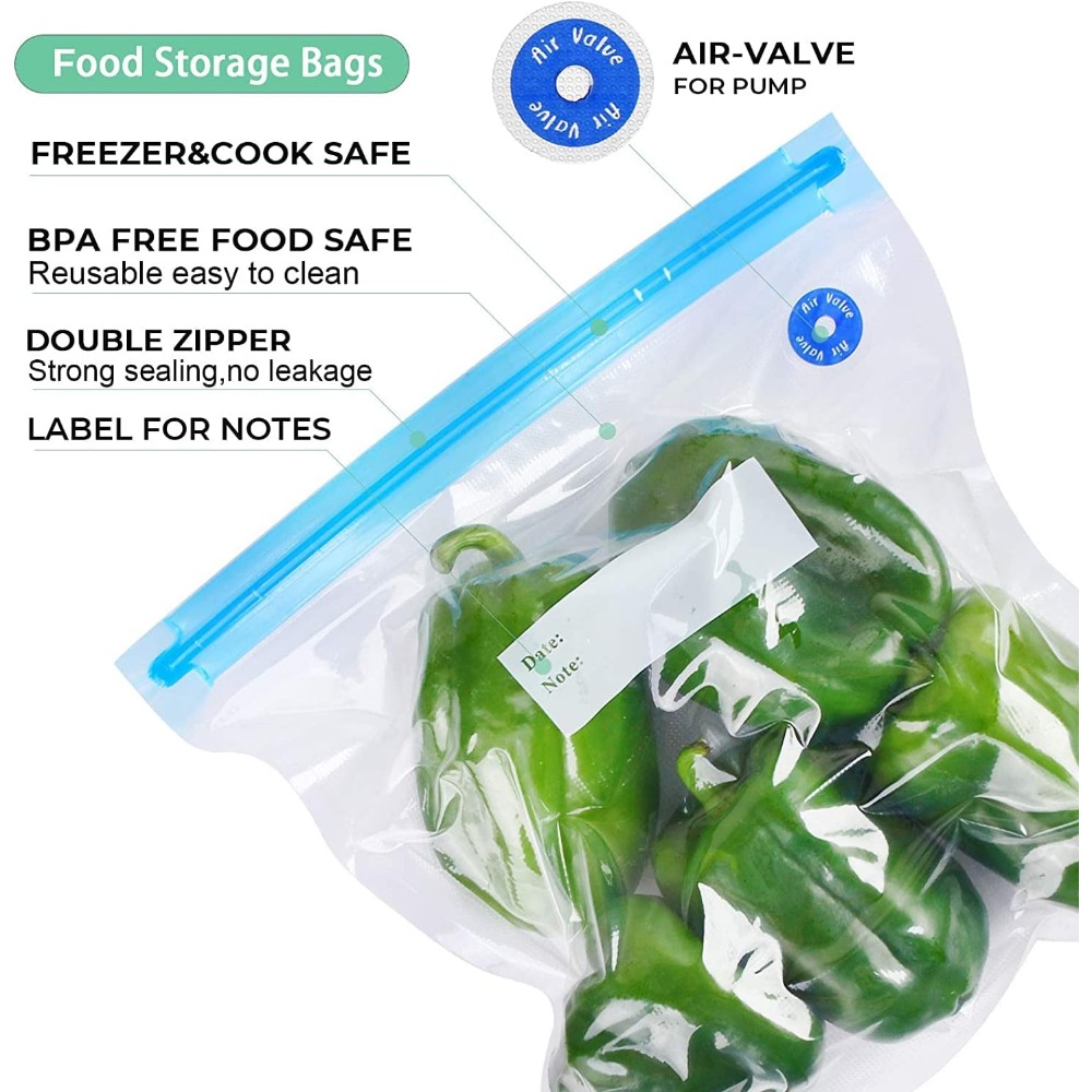 Reusable Sous Vide Bags 27Pcs  - Food Storage Reusable Bags avis et prix