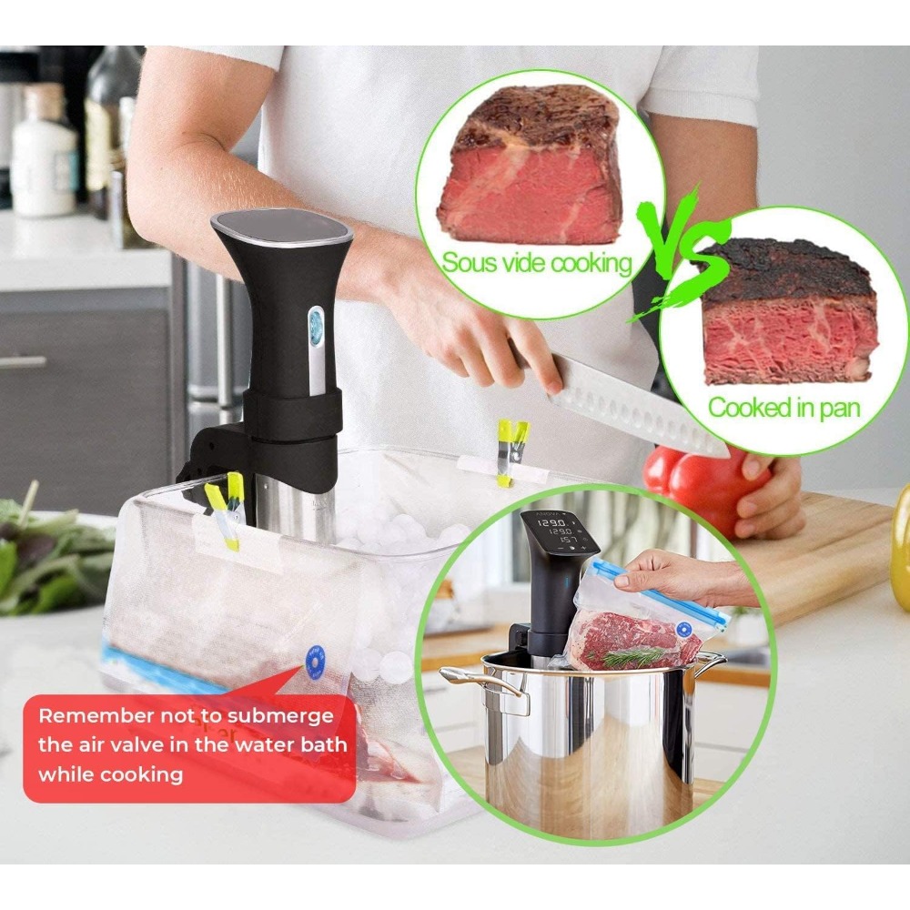 Reusable Sous Vide Bags 27Pcs  - Food Storage Reusable Bags avis et prix