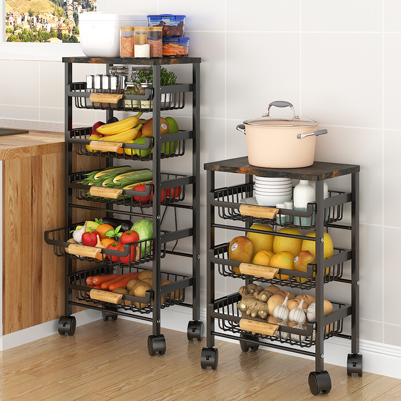 5 Tier Wire Fruit Basket - Kit - Food Storage Without Pantry avis et prix