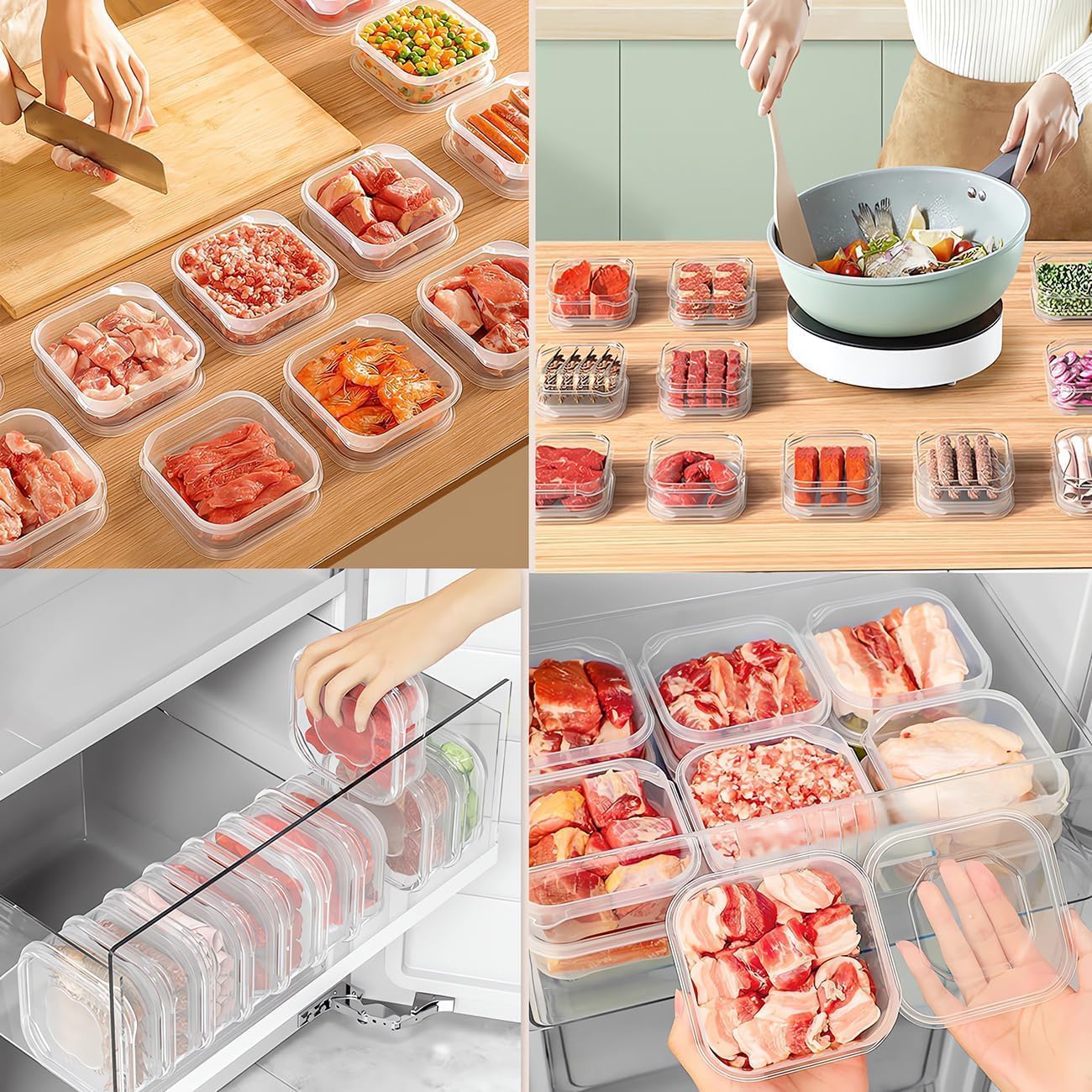 Food Grade Freezer Storage Box - Food Storage Freezer Containers avis et prix