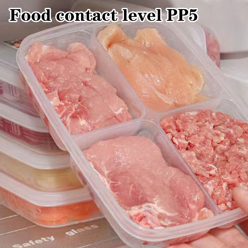 New【4 Grids Plastic Storage Bo - Food Storage Freezer Containers avis et prix