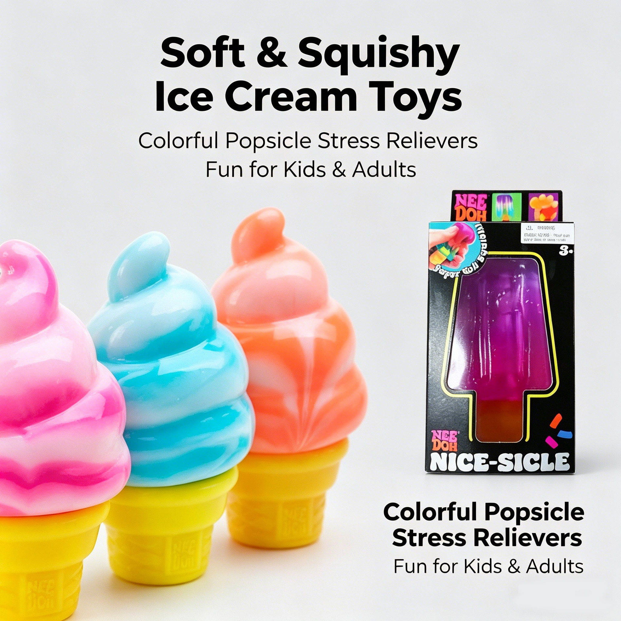 Blind Box Fuzz Ball Ice Cream  - Food Storage Lock Box avis et prix