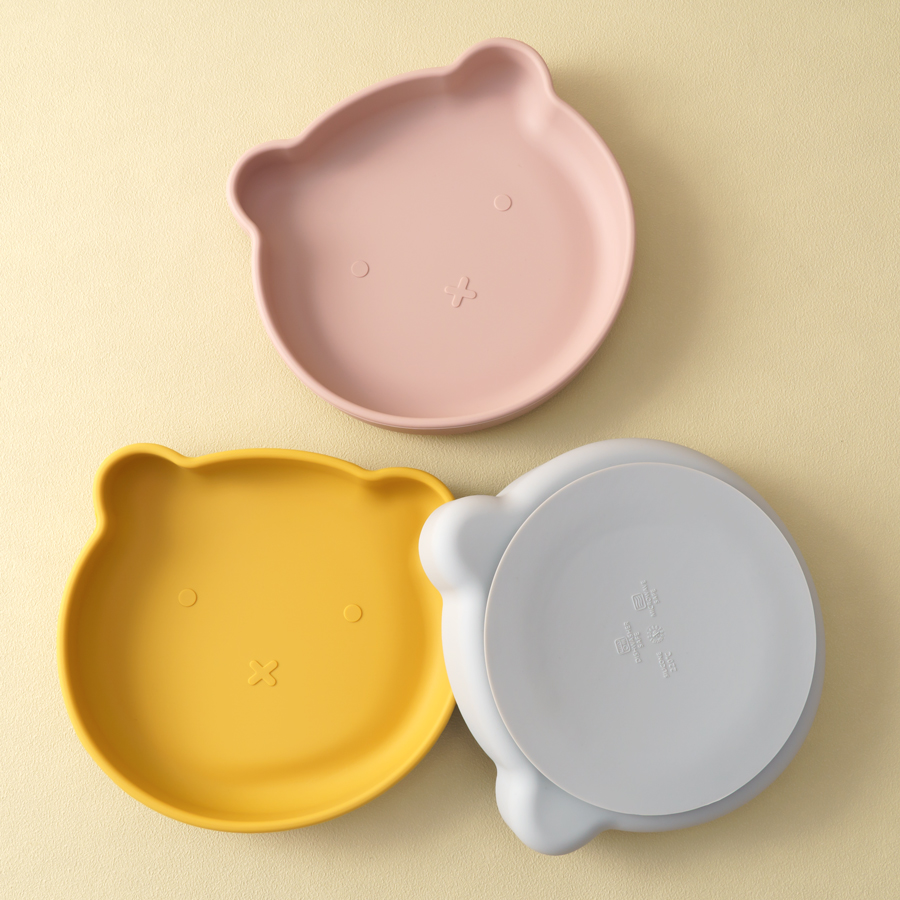 1PC Silicone Baby Dishes Sucti - Food Storage 1 Year avis et prix