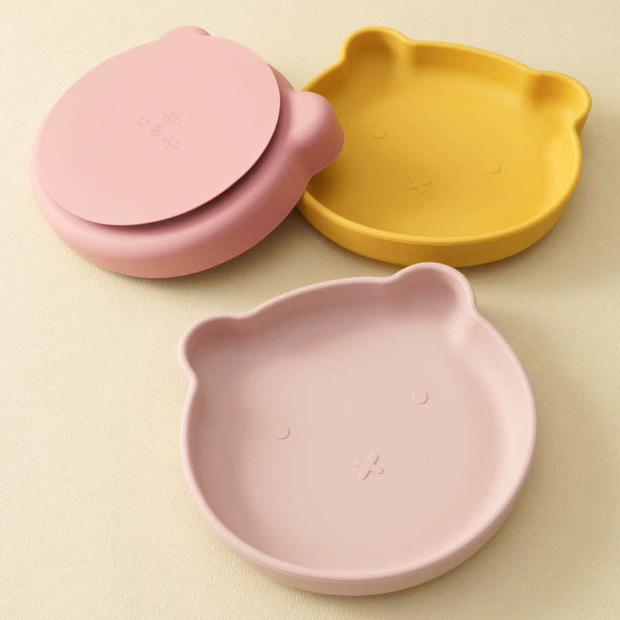 1PC Silicone Baby Dishes Sucti - Food Storage 1 Year avis et prix