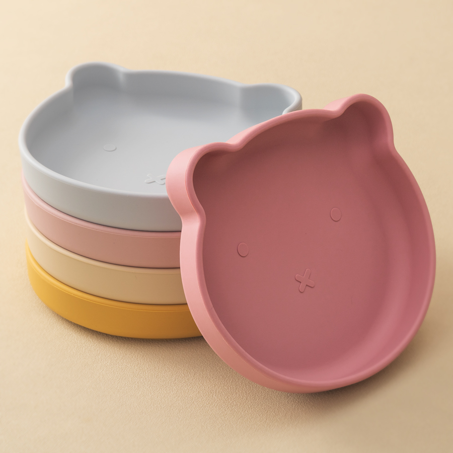 1PC Silicone Baby Dishes Sucti - Food Storage 1 Year avis et prix