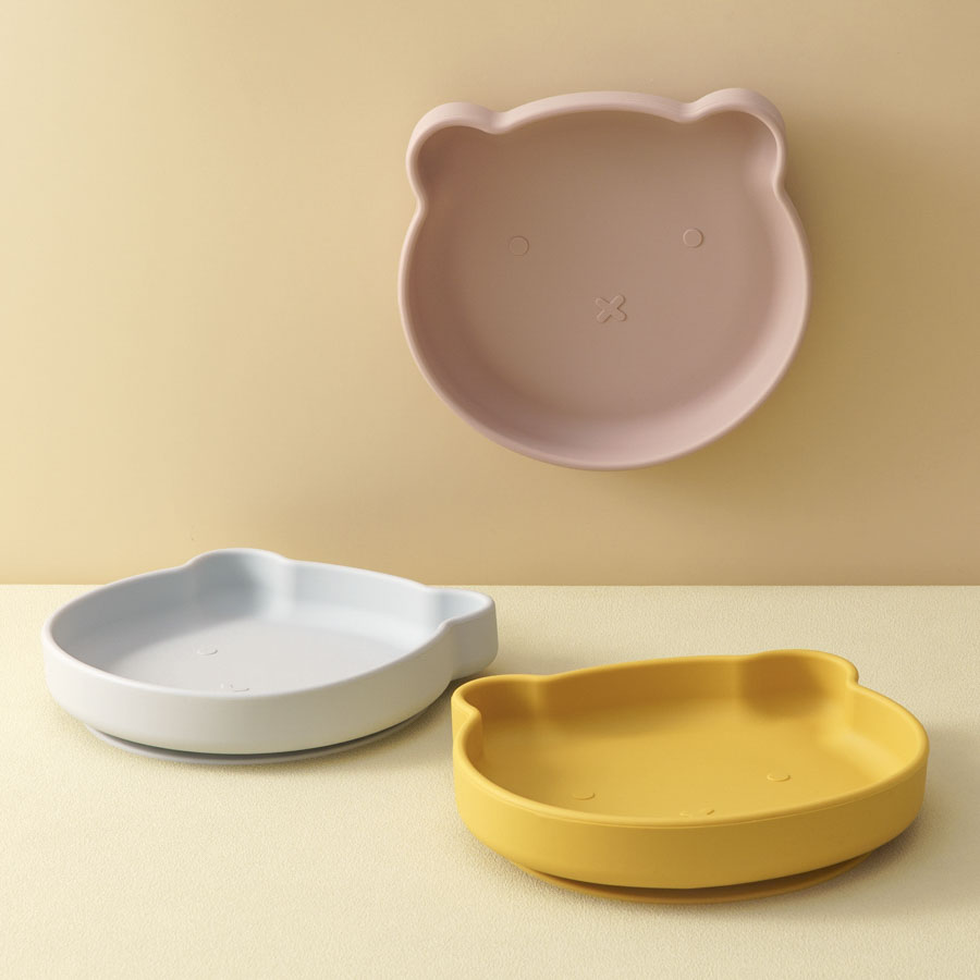 1PC Silicone Baby Dishes Sucti - Food Storage 1 Year avis et prix