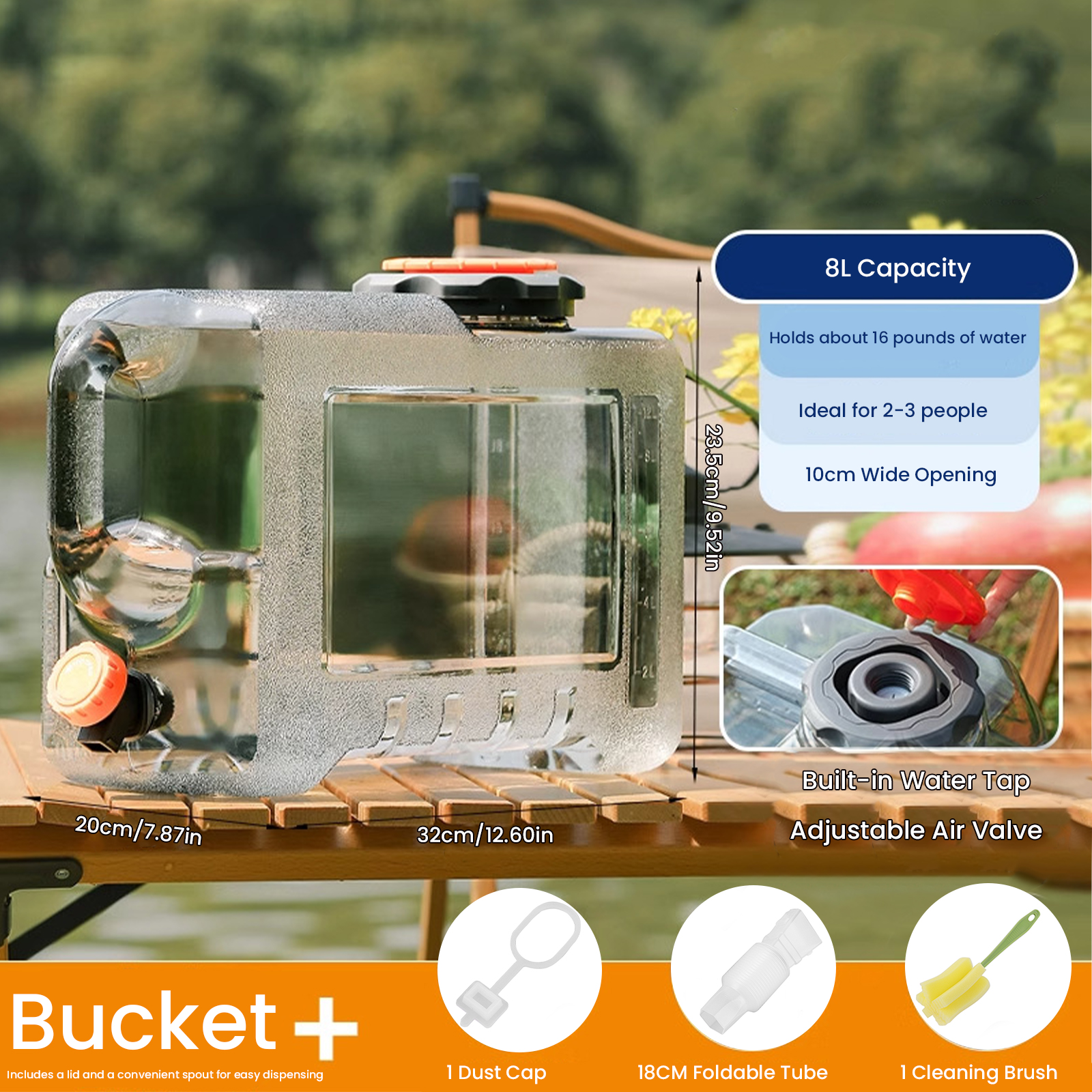 Camping Water Container Water  - Food Storage Emergency avis et prix