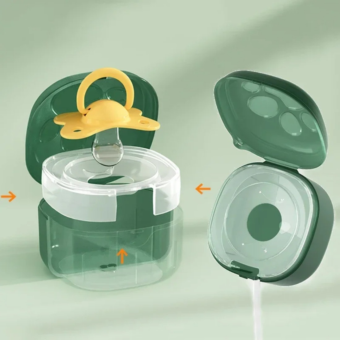 Food Grade Silicone Pacifier B - Food Storage Baby avis et prix