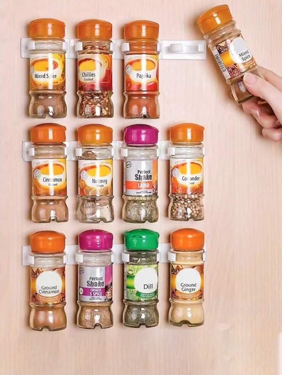 Plastic Kitchen Storage Rack - - Food Storage Jars avis et prix
