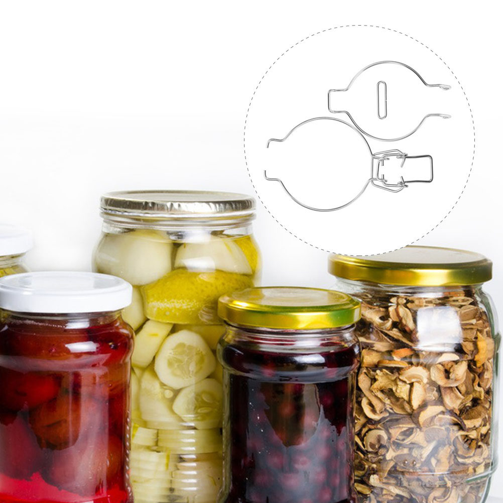 12Pcs Glass Jar Wire Clamps St - Food Storage Jars avis et prix