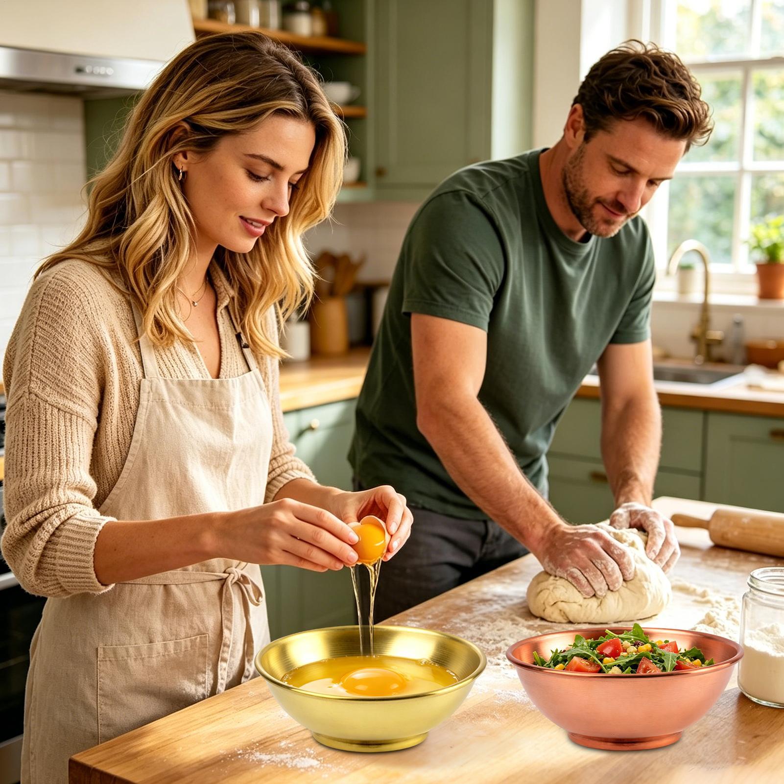 Copper Bowl Large Storage Cont - Food Storage Bowls avis et prix