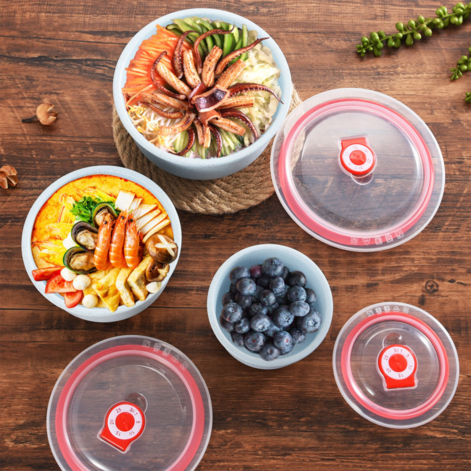 3pcs Food Storage Containers B - Food Storage Without Plastic avis et prix