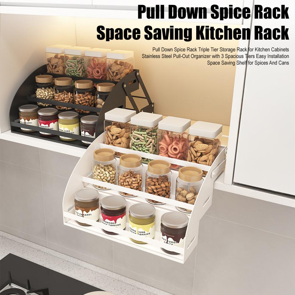 Triple Tier Spice Organizer 3- - Food Storage Without Plastic avis et prix