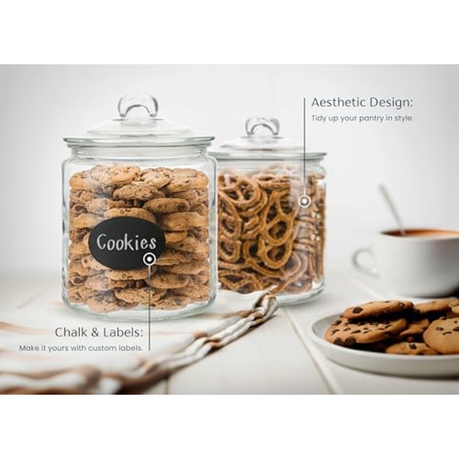 Glass Kitchen Jars Food and Co - Food Storage Jars avis et prix