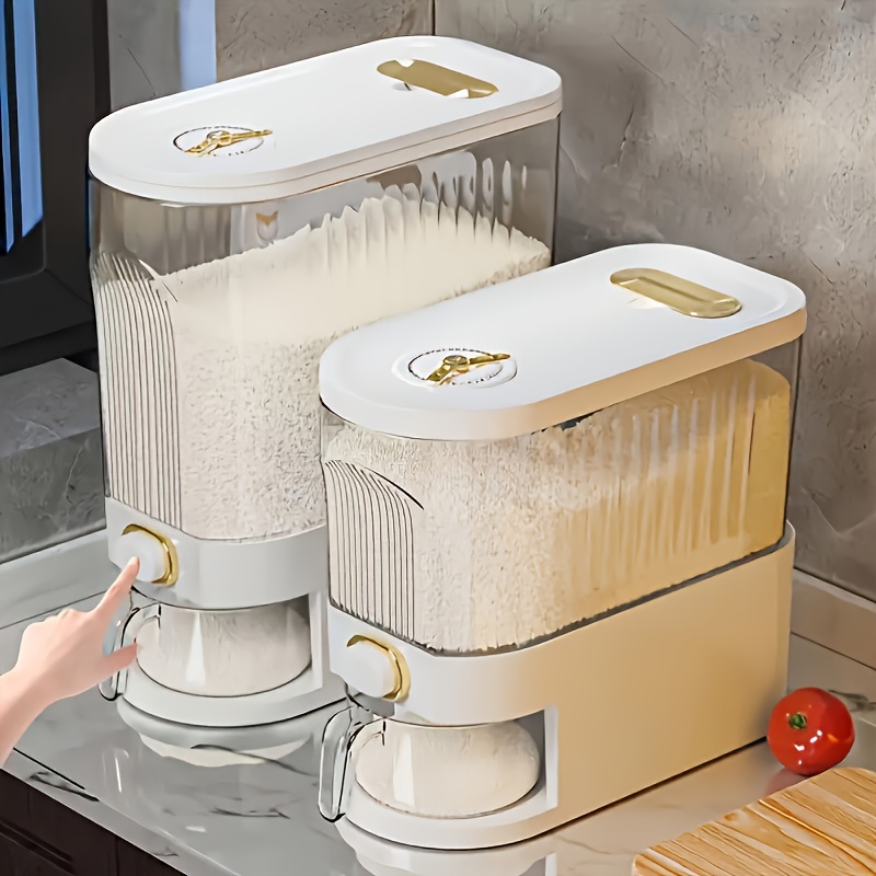 22Lbs Large Rice & Cereal Disp - Food Storage Without Pantry avis et prix