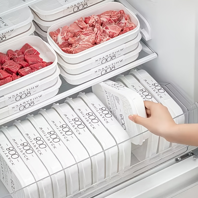 10Pcs Reusable Stackable Food  - Food Storage Freezer Containers avis et prix
