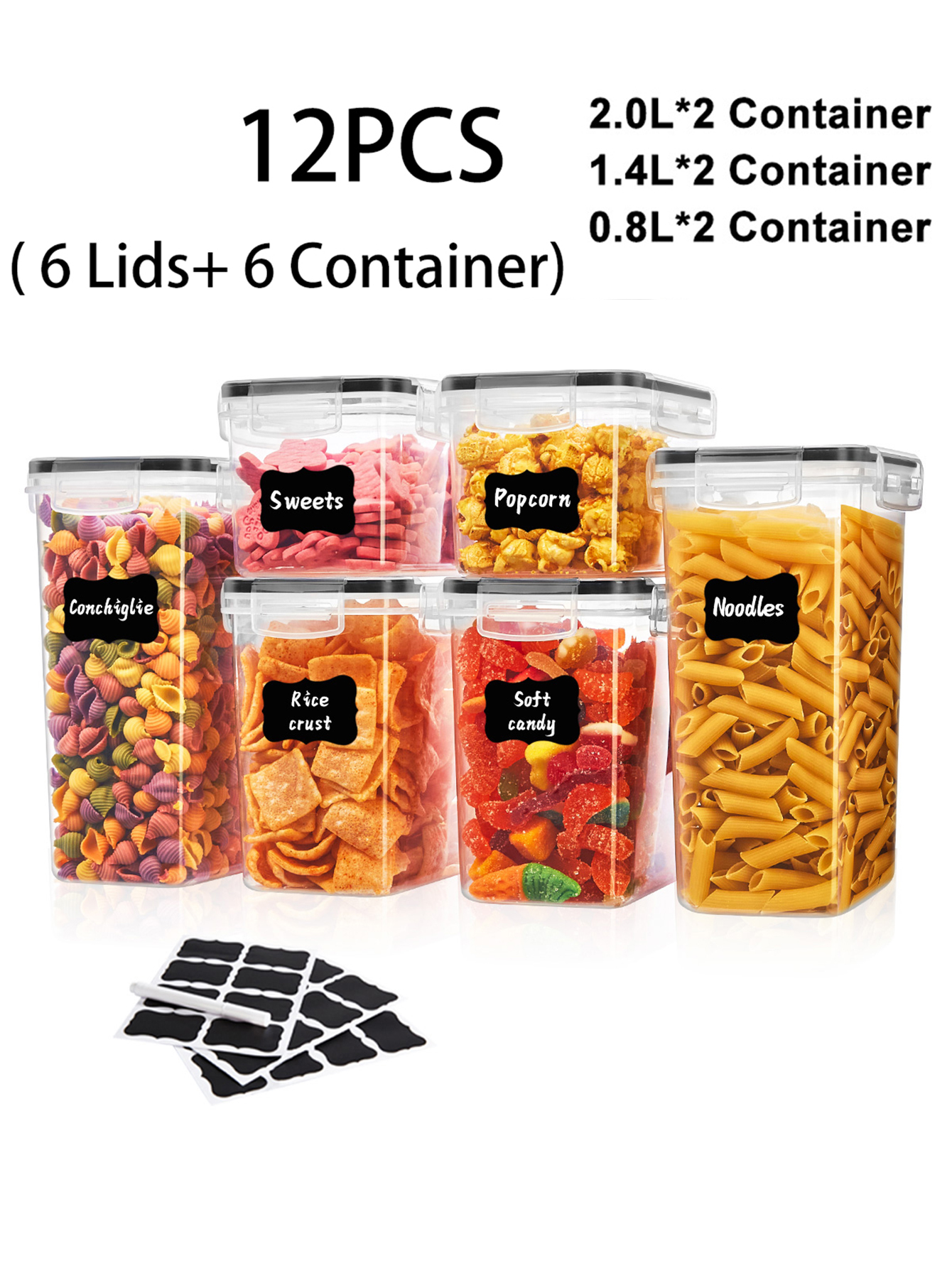 12pcs, Airtight Food Storage C - Food Storage Meals avis et prix