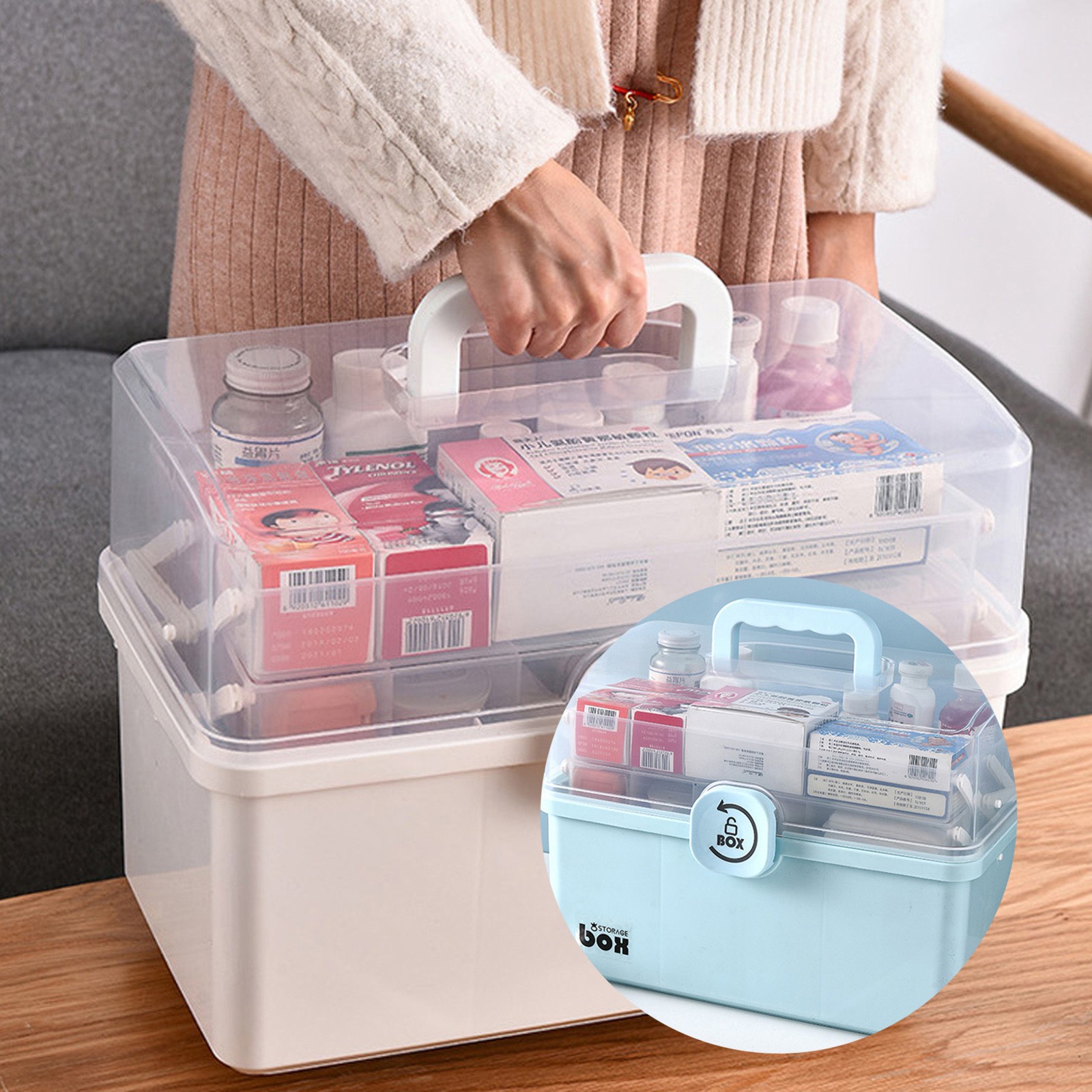 High-Capacity Storage Box with - Food Storage Emergency avis et prix