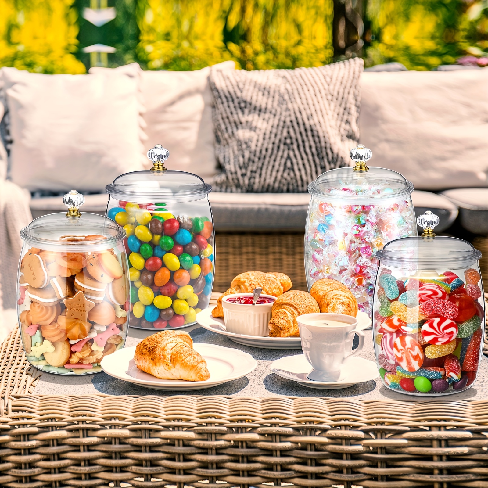 Clear Airtight Plastic Apothec - Food Storage Without Pantry avis et prix