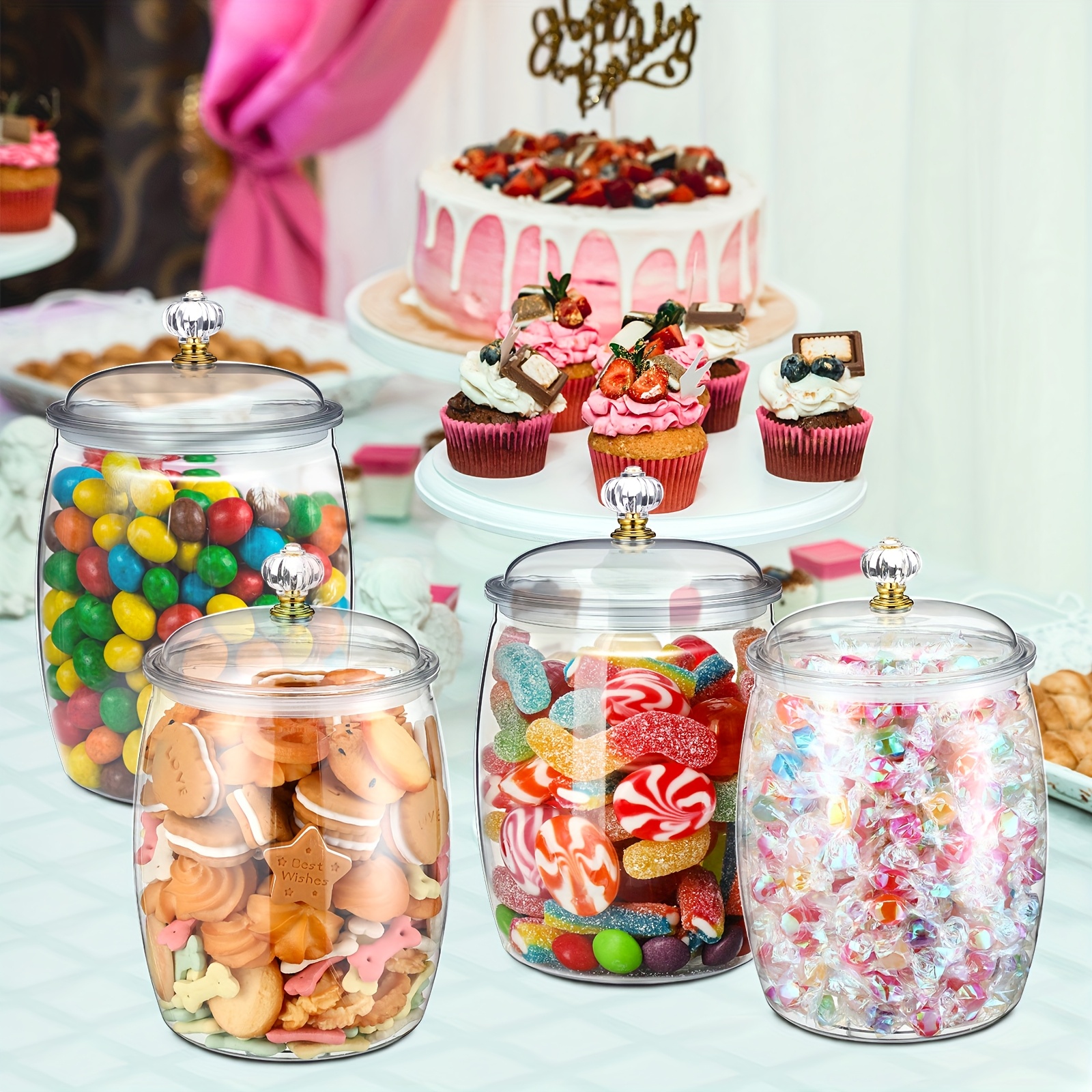 Clear Airtight Plastic Apothec - Food Storage Without Pantry avis et prix