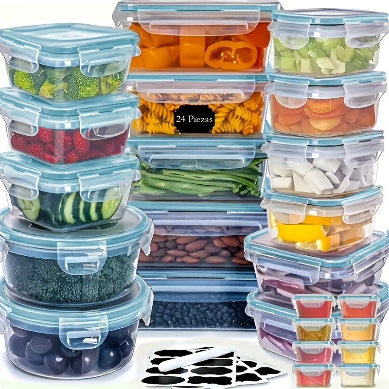 48PCS BPA-Free Food Storage Se - Food Storage In Pantry avis et prix
